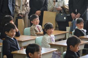 栗山小学校入学式⑥