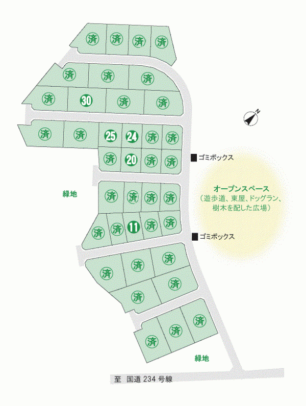 区画図