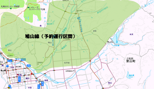 鳩山線(対象エリア)