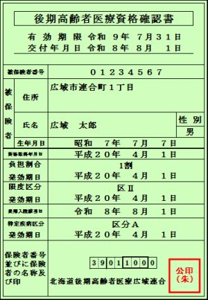 資格確認書