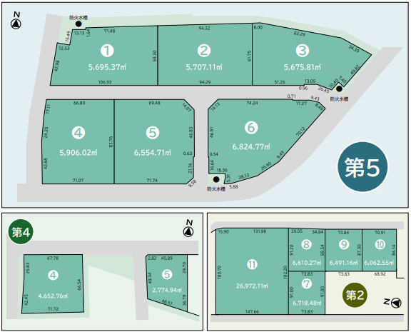 工業団地区画