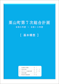 栗山町第7次総合計画基本構想イメージ