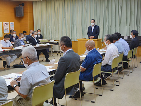 栗山高校魅力づくり委員会に出席（今月の一枚）