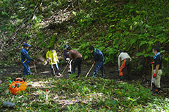里山の米づくりを体験＊ハサンベツ里山作業日