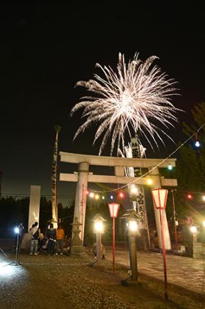 子どもたちにお祭りの賑わいを＊栗山天満宮例大祭こども縁日