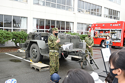 防災の大切さを学ぶ＊栗山小学校「くりっ子防災教室」