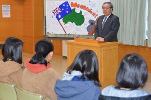 異国の地で挑戦と体験を＊第30回少年ジェット「希望の翼」出発式