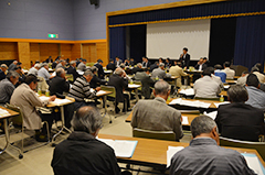 町長と町民が意見交換＊まちづくり懇談会