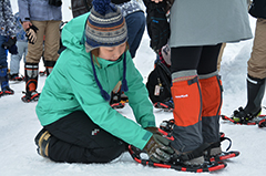 冬の里山を練り歩く＊スノーシュートレッキング