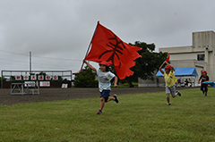 元気いっぱいゴールを目指して＊第40回継立小学校運動会