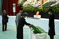 戦後75年恒久平和を願う＊戦没者追悼式