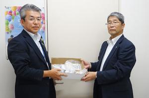 7月豪雨で被災された方に役立てて＊日赤栗山町分区へ寄付