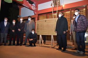 絵馬に鎮静の願いを込めて＊新型コロナウイルス感染症鎮静祈願祭