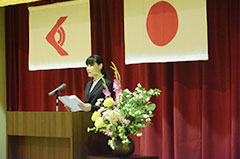 思いやりを持った介護士になって＊介護学校入学式