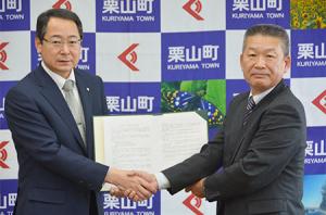 緊急時の物資輸送で連携強化＊札幌地区トラック協会南空知支部と協定締結