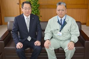 姉妹都市の支援に出発（第4回）＊宮城県角田市へ職員1名を派遣