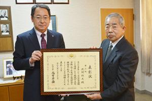 総務大臣から表彰＊北間則之さん