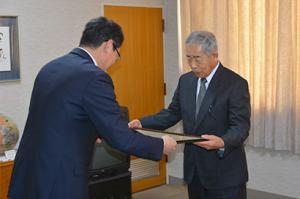 総務大臣から表彰＊北間則之さん