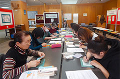小林ちほさんから切り絵を学ぶ＊町民講座