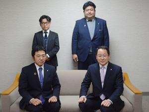 栗山青年会議所とのまちづくり懇談会を開催