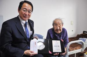 百歳万歳！山下初枝さん