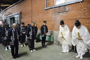 今年も良いお酒ができますように！小林酒造で祈醸祭