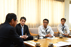 豪雨による復旧ボランティアに感謝状＊株式会社北創