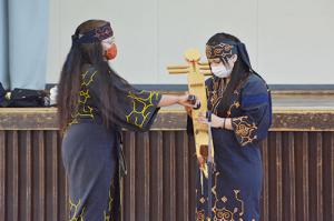 栗山にも残るアイヌの歴史＊栗山中学校でアイヌ文化学習
