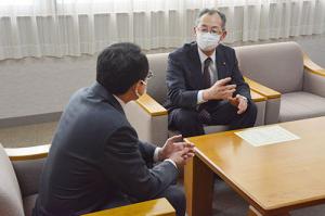 自衛隊参加を呼びかけ3期目に＊自衛官募集相談員委嘱式