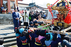 日本一を願って激励＊日ハム栗山監督出陣式