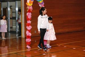 元気に初登校＊継立小学校入学式