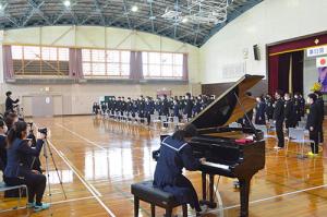 自信と誇りを胸に＊栗山中学校卒業式
