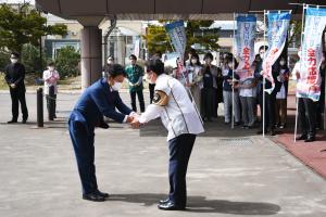 この地で再び優勝パレードを願って＊栗山監督出陣式