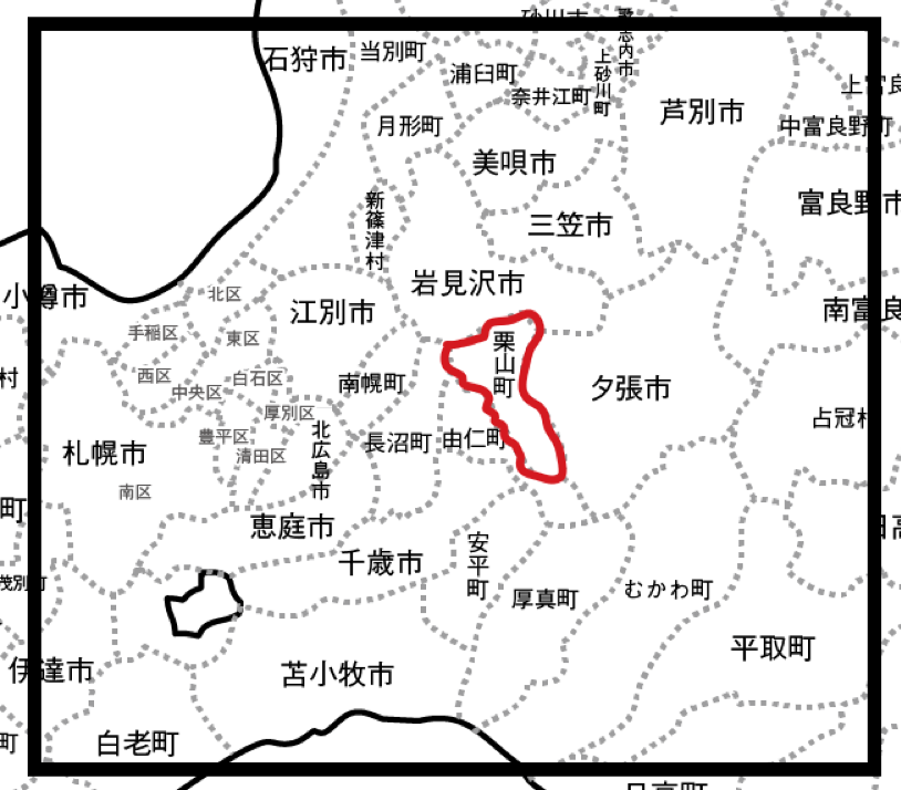 道央圏地図