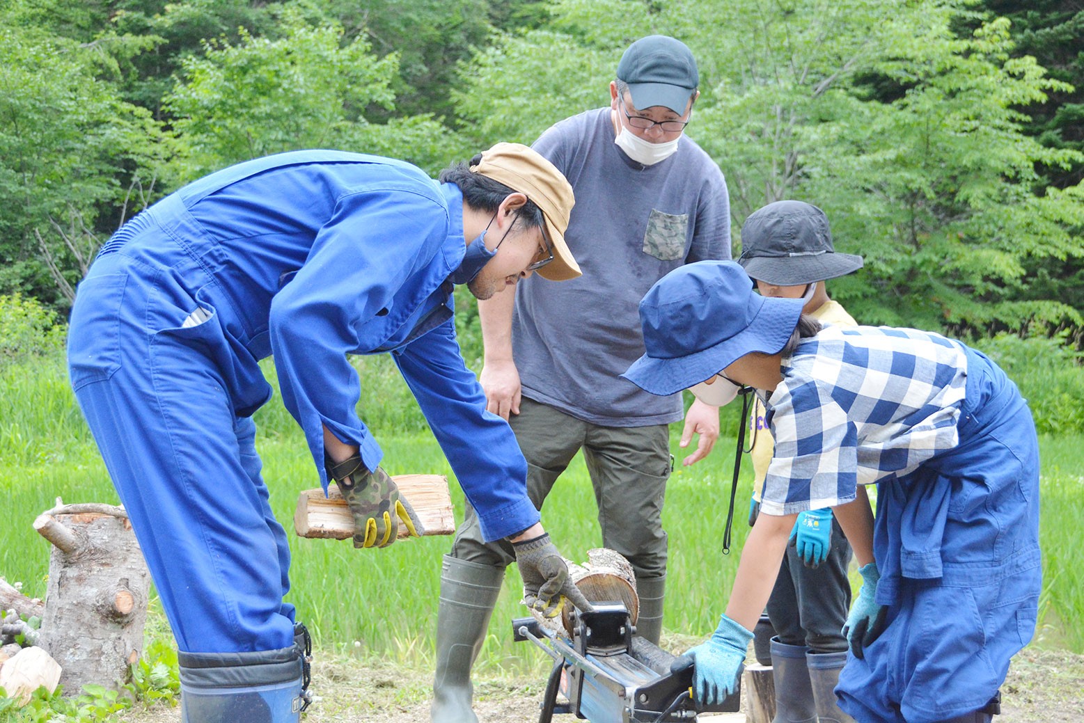 20周年控え整備作業に尽力＊ハサンベツ里山作業日