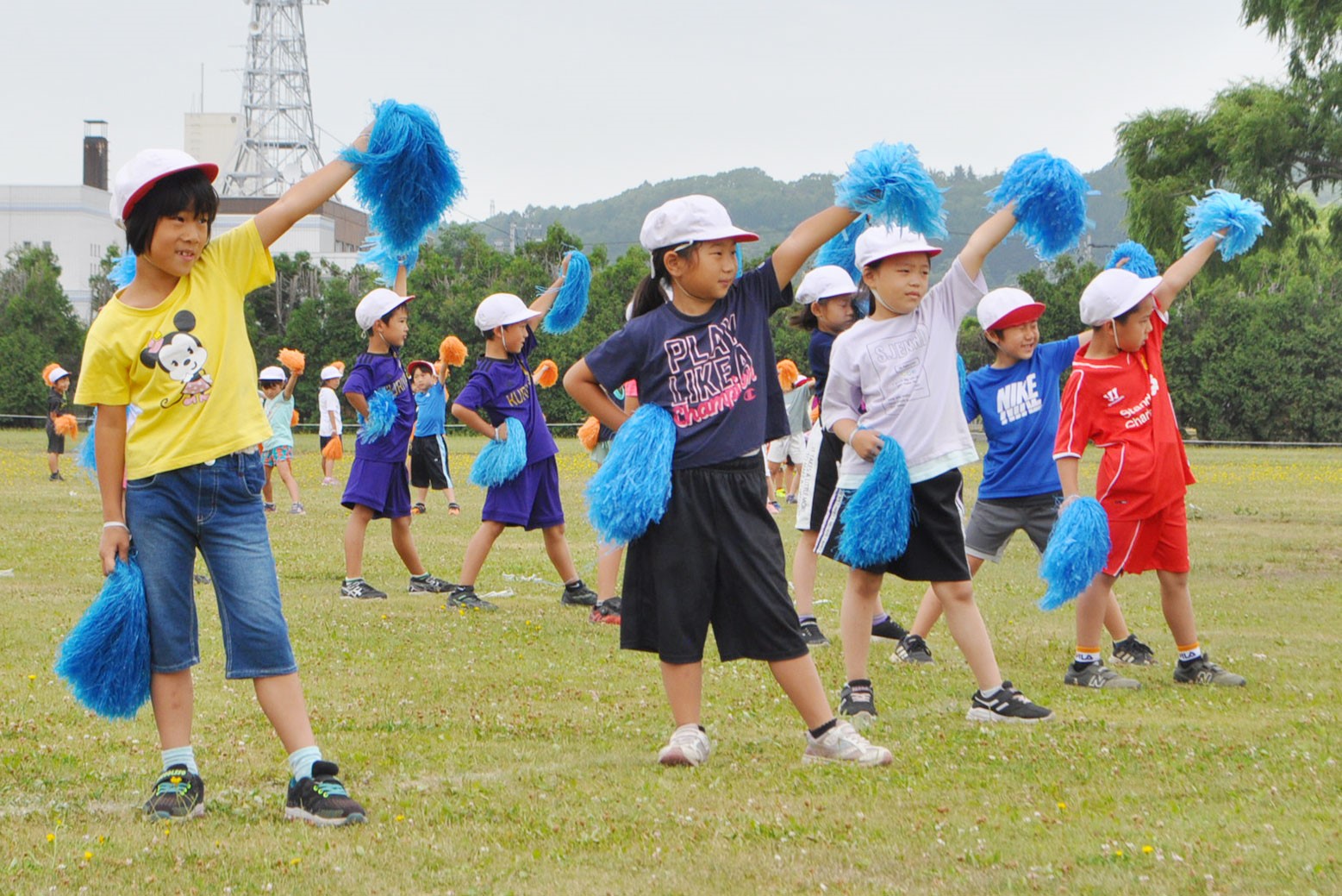 競技と応援どちらも全力で＊栗山小学校運動会