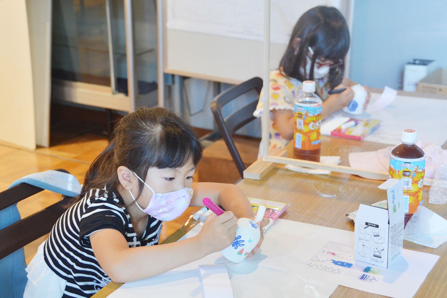 夏らしい作品を作製＊風鈴づくり体験教室