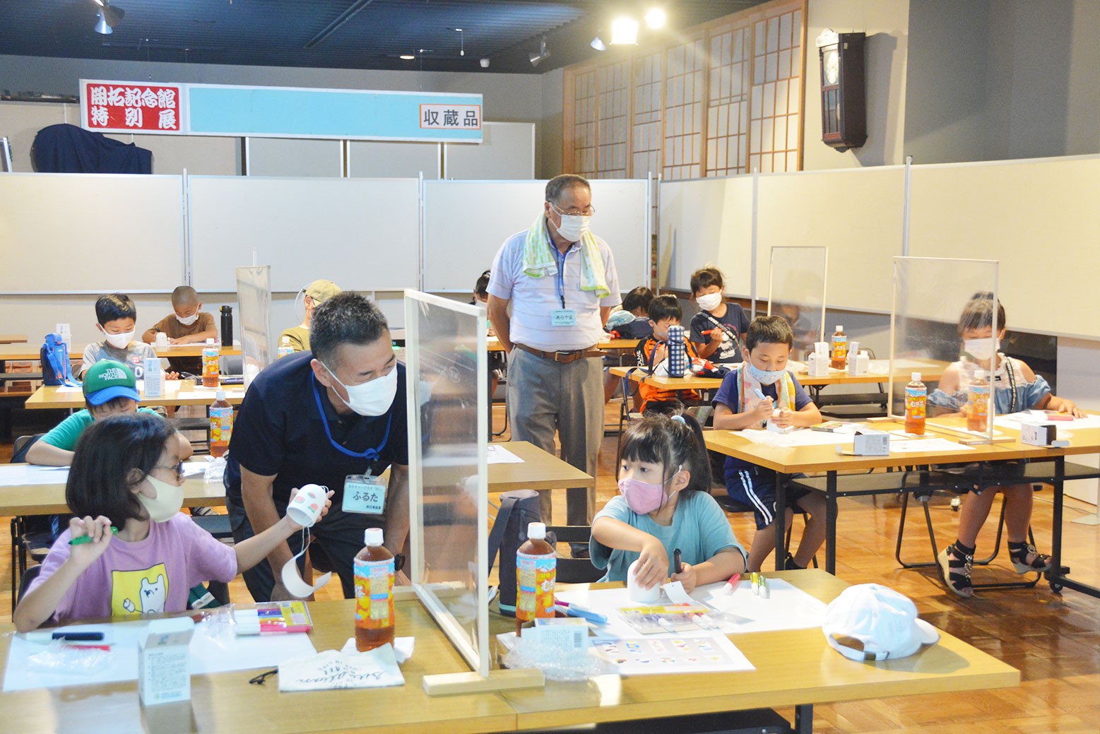 夏らしい作品を作製＊風鈴づくり体験教室