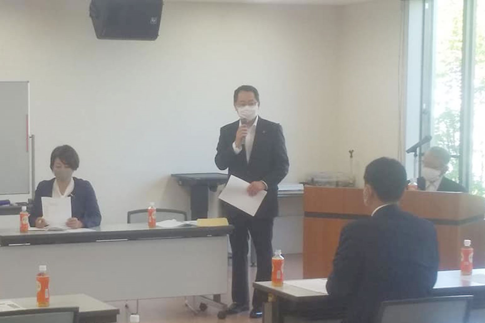 国道234号4車線化整備に伴う意見交換会に出席