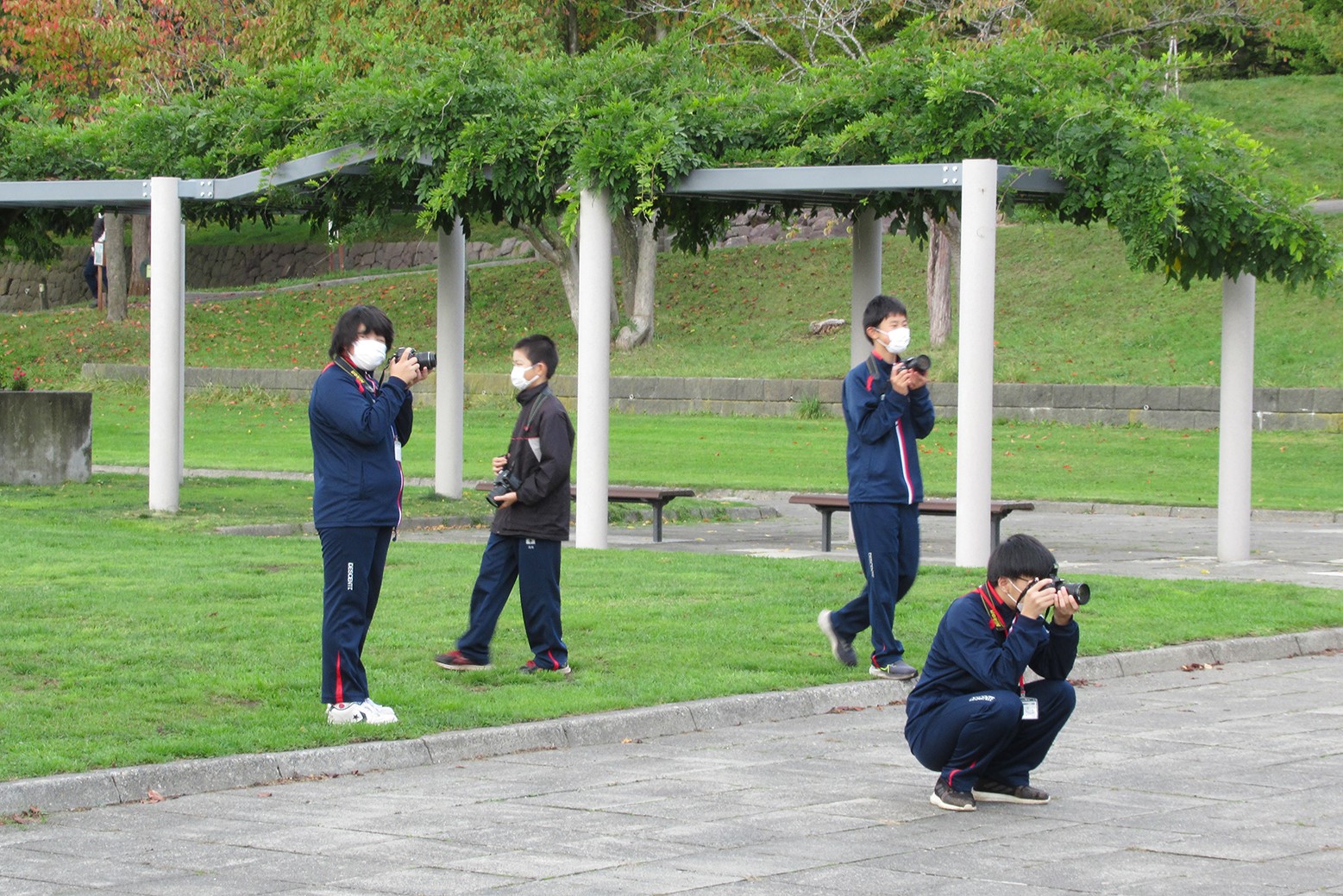 町広報の仕事を体験＊栗山中学校1年生職場体験学習