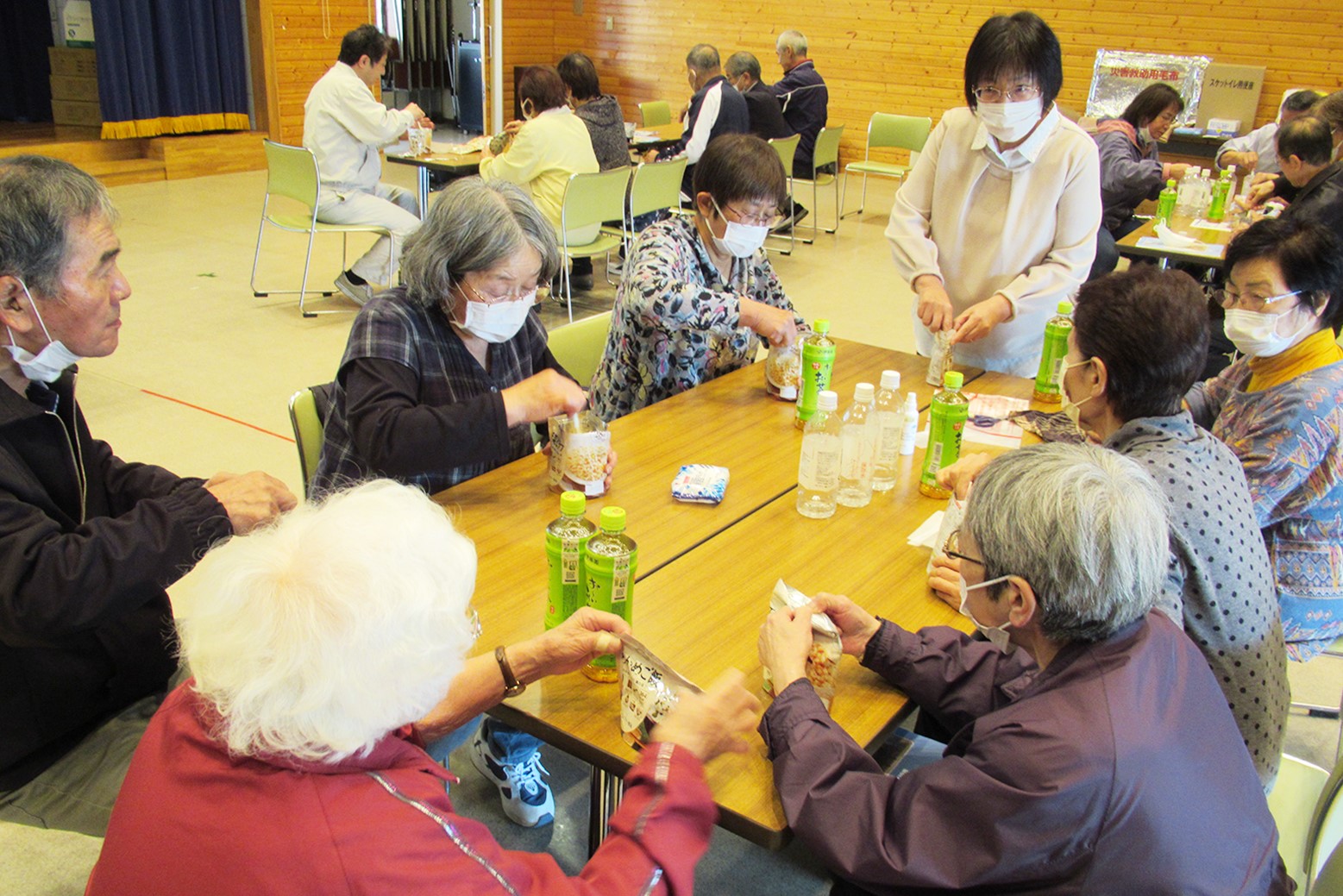 災害に備え防災意識を高める＊ときわ・みなみ中里協議会が防災学習会