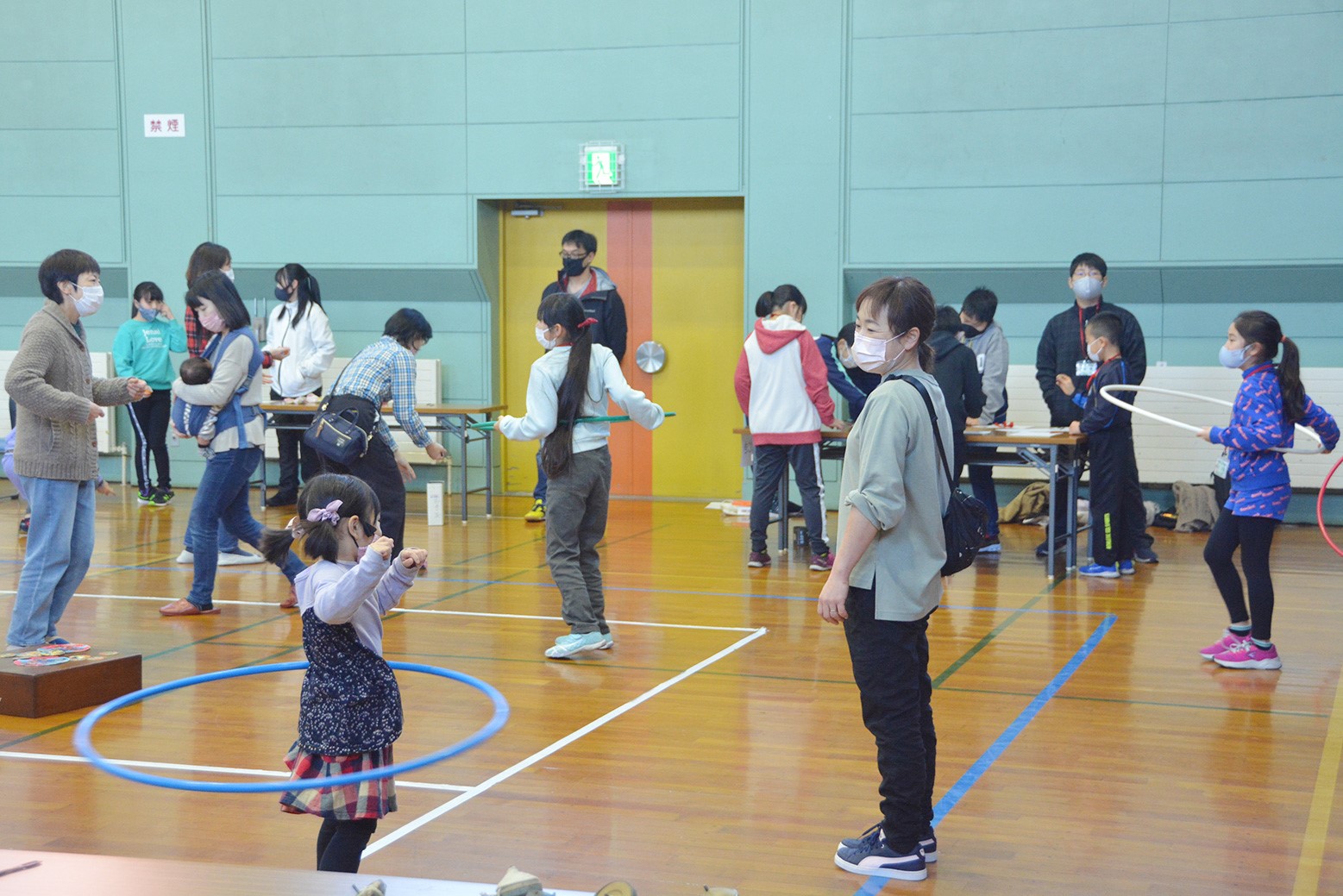 育てた米を鏡もちに＊親子もちつきの集い