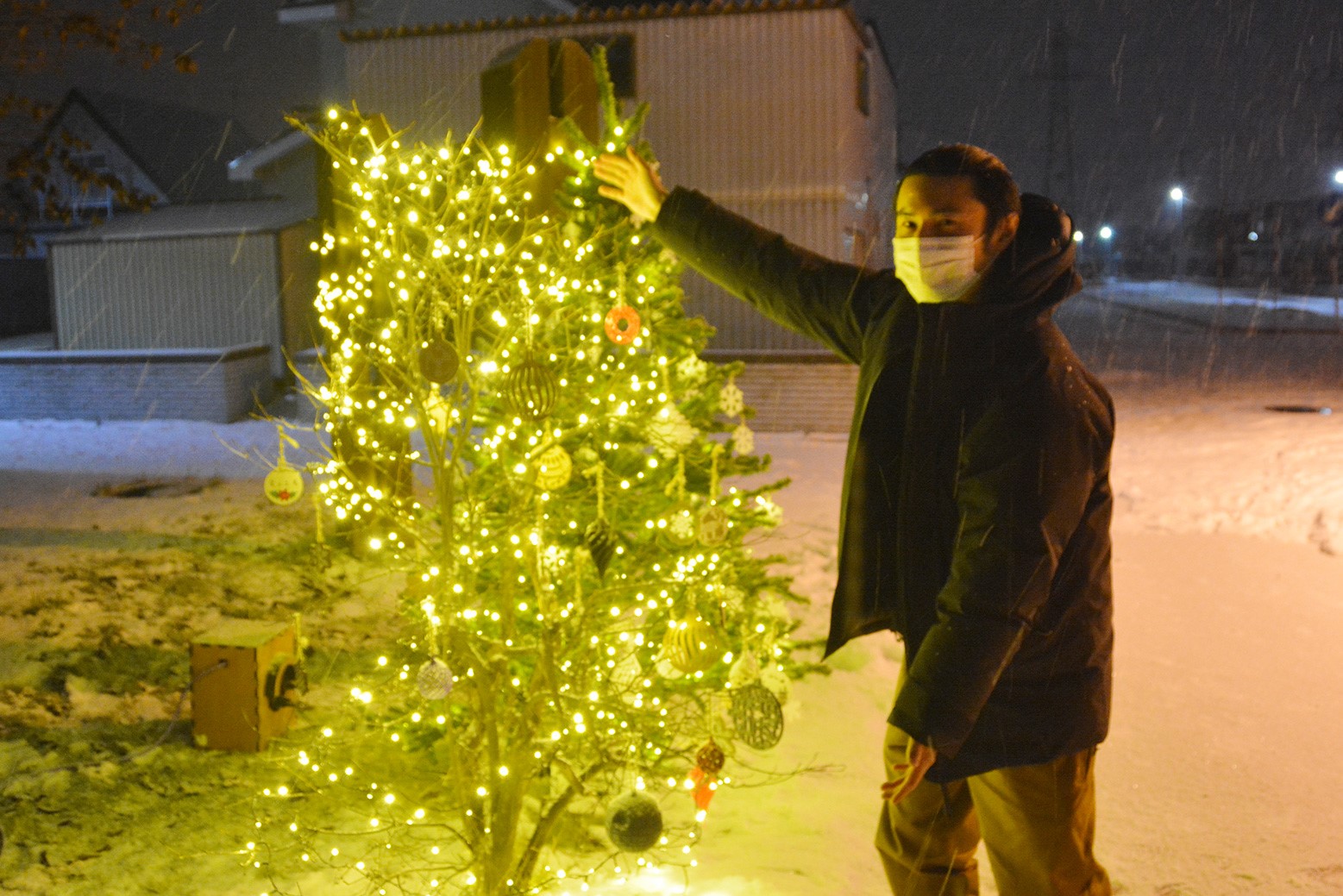 クリスマスにオリジナルの飾りを＊あさひ工房でクリスマスワークショップ