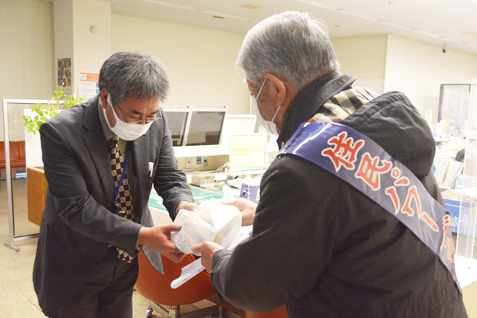 年末の防犯意識を高める＊令和3年度歳末特別警戒街頭パトロール