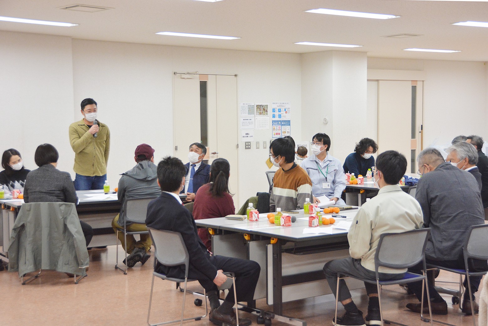 農業の喜びと苦労語り合う＊令和3年度新規就農者交流会