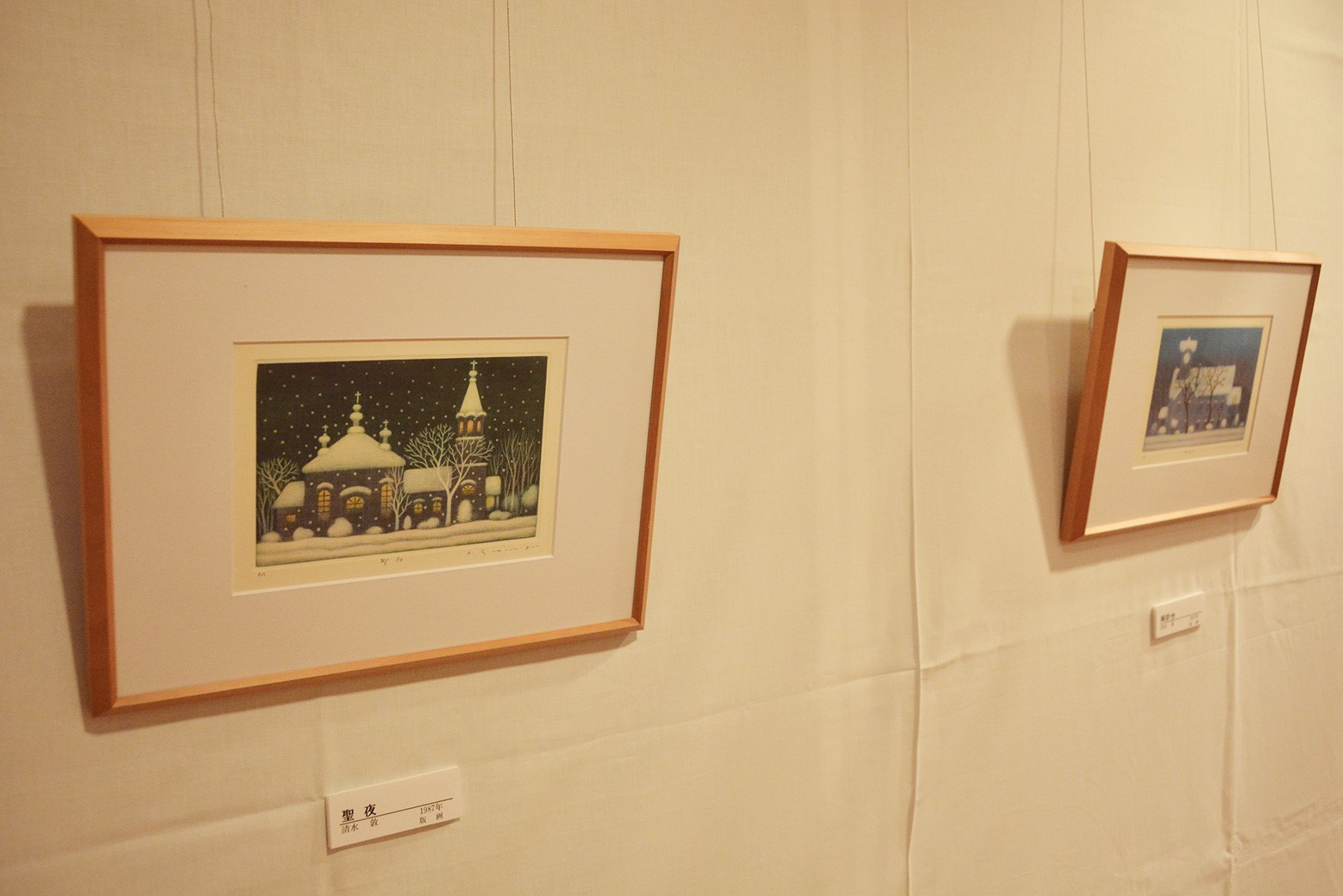 流氷からビー玉まで＊清水敦版画展