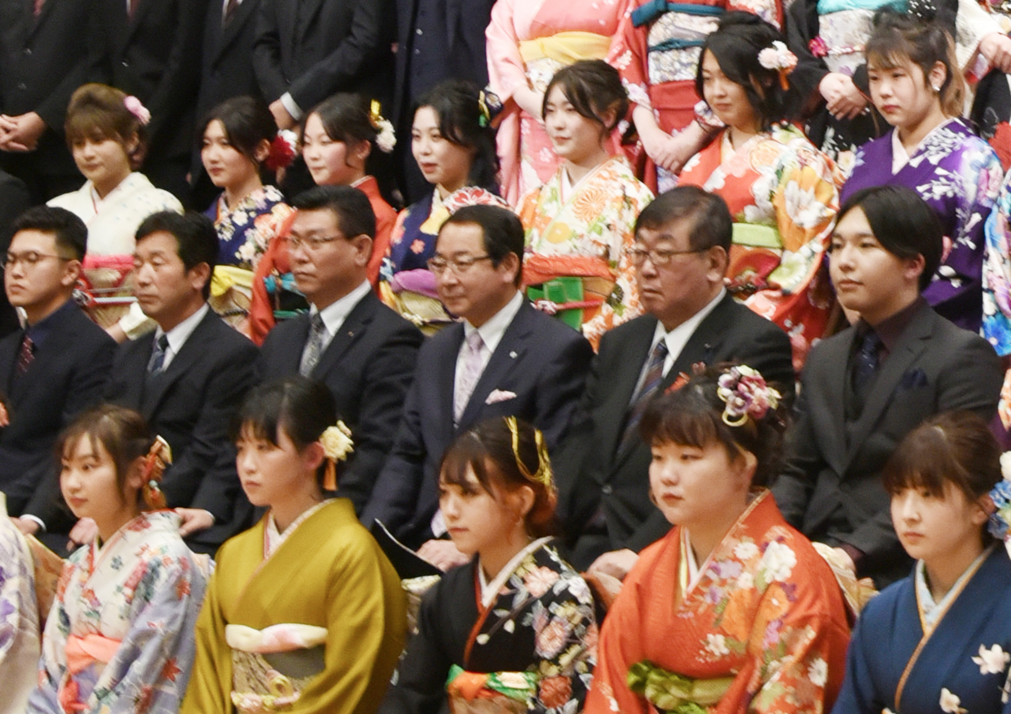 栗山町成人式に出席
