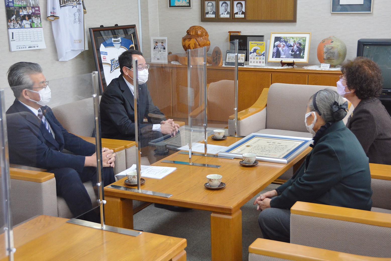 更生保護の功績をたたえて＊飯尾喜美恵さんが感謝状受賞