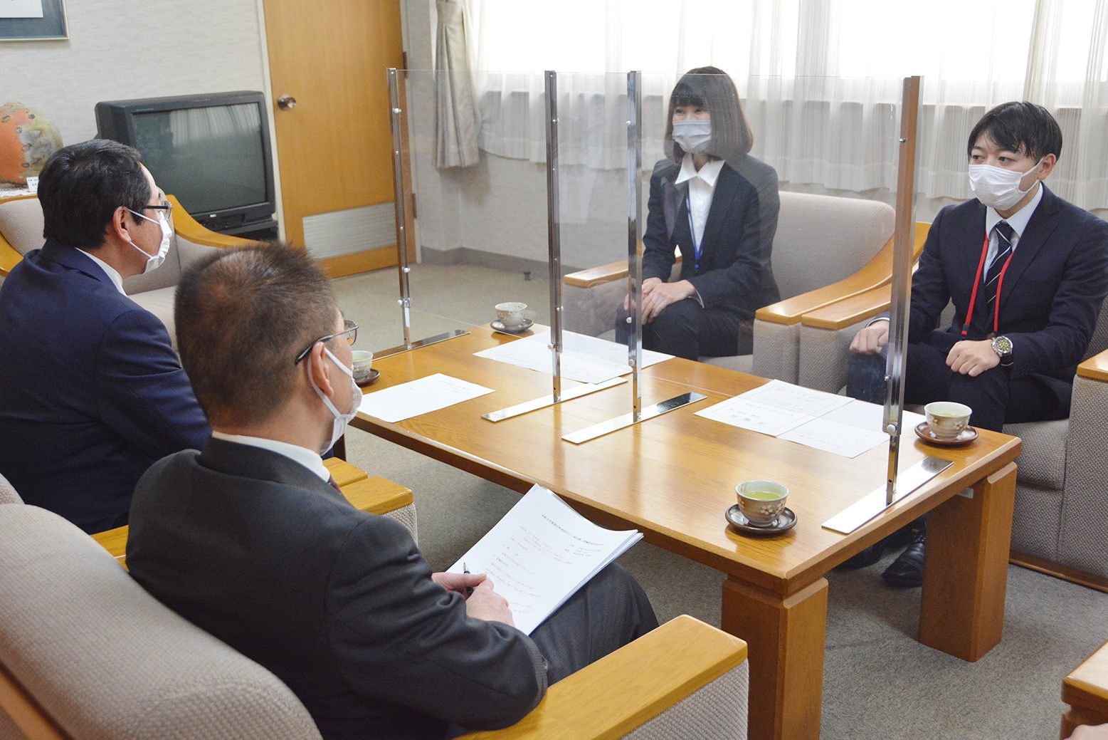 新しい力でマチの元気に＊地域おこし協力隊委嘱状交付式