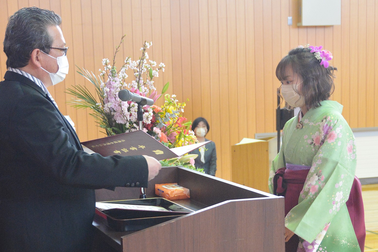 責任と誇りを胸に＊第33回北海道介護福祉学校卒業証書授与式